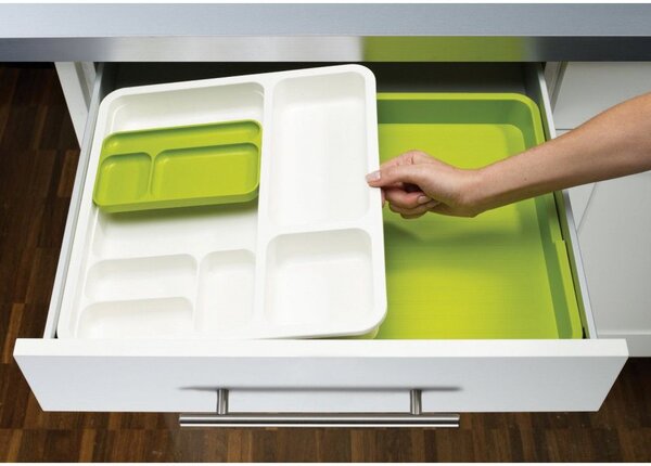 Organizator extensibil de tacamuri pentru sertar