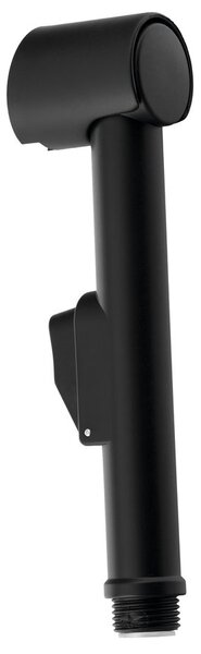 Aqualine Aqualine, Spray bideu cu suport, ABS/negru mat, B140B
