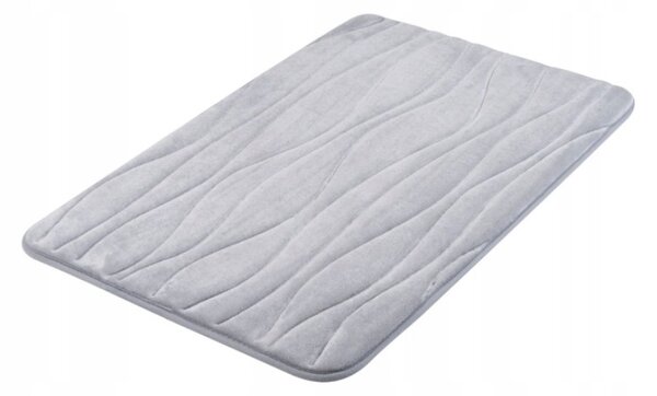 BISK Accesorii Erga, covoraș baie 80x50 cm, gri, ERG-07057