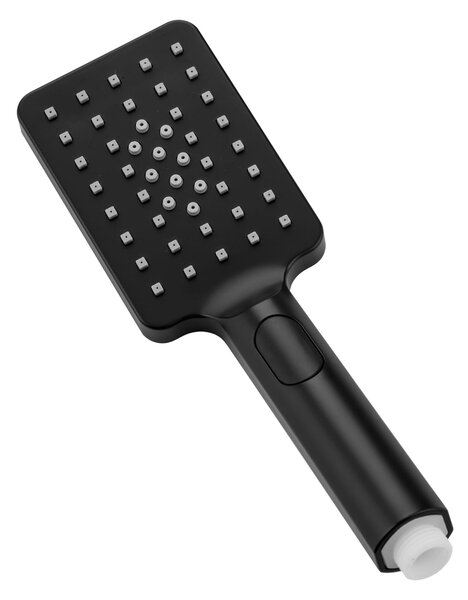 Gamma Caro, cap de duș de mână cu 2 funcții, negru mat, GMA-SLU-CARO2-BK