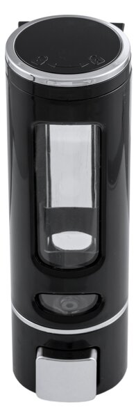 Gamma Gamma, dozator de săpun montat pe perete 400 ml, negru, GMA-DOZS-BK