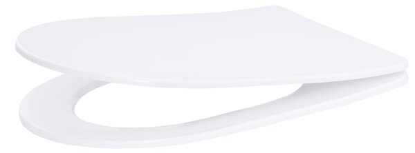 Gamma Magro, scaun toaleta 438x361mm din duroplast cu inchidere lenta, alb, GMA-MAGRO