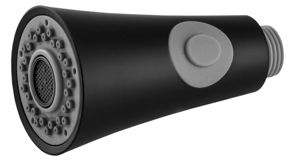 Gamma Lux, gura chiuveta cu 2 functii, 1/2", negru, GMA-SLU-LUX-BK