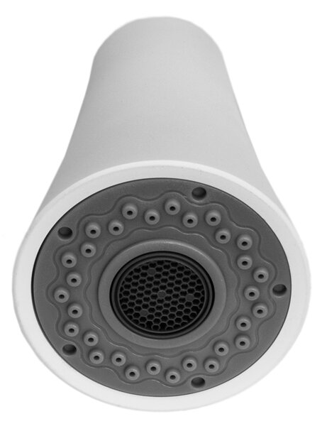 Gamma Lux, gura chiuveta cu 2 functii, 1/2", alb, GMA-SLU-LUX-WH