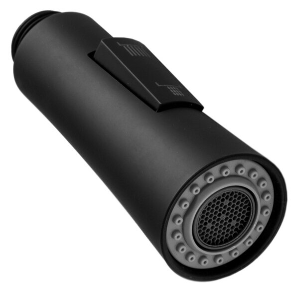 Gamma Nexo, gura chiuveta cu 2 functii, 1/2", negru, GMA-SLU-NEXO-BK