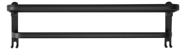 Gamma Gamma, suport pentru prosoape 59 cm, negru mat, GMA-UWS-BK