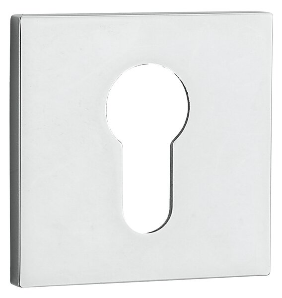 Kuchinox Kuchinox, rozeta maner cu orificiu pentru insertul cilindrului, crom, LAV-LK6_002A