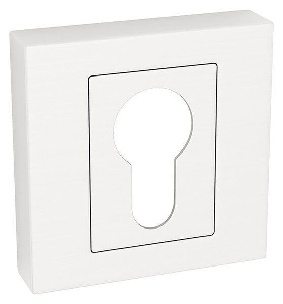 Kuchinox Kuchinox, rozetă mâner cu orificiu pentru inserția cilindrului, satinat, LAV-LK5_302A