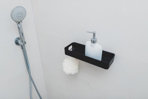 Kuchinox APO, raft de perete 286x108x43 mm, negru mat, LAV-AKA_701T