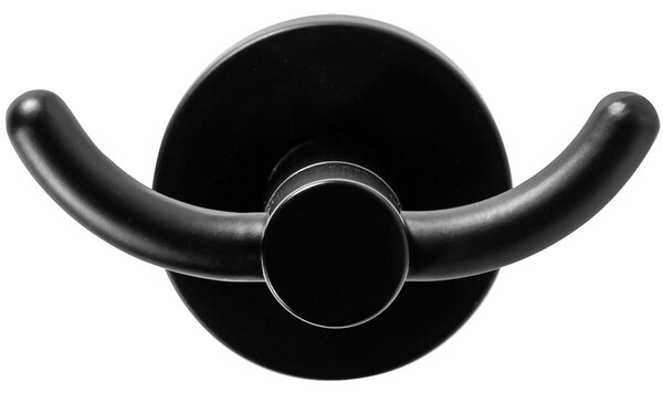 Rea Accesorii Rea, 2 carlige pentru prosoape de baie MIST 02, negru, REA-80019