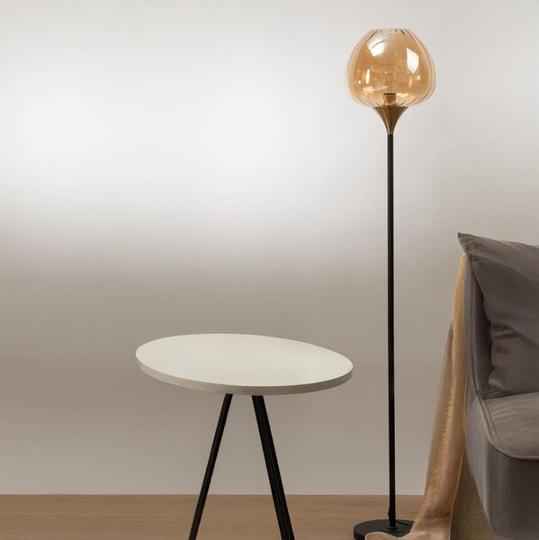 ONLI - Lampadar ELIDE 1xE27/15W/230V negru/cupru