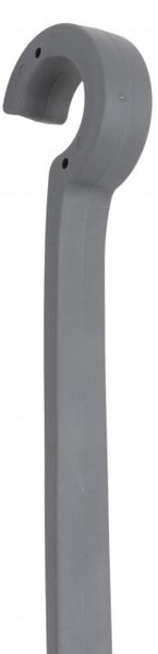 Erga Wiki, organizator baie PVC suspendat, 3 rafturi, gri, ERG-YKA-CH.WIKI-3-GRY