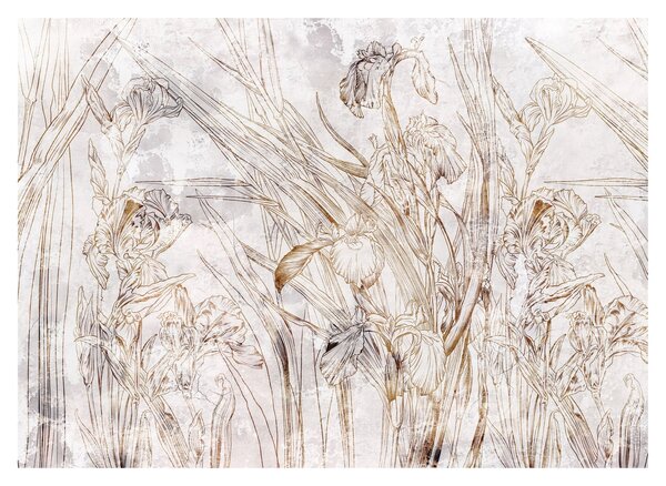 Tablou pe sticlă - Iris (70x50 cm)