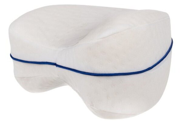 Perna ortopedica genunchi si picioare memory foam cu ventilatie, husa