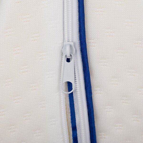 Perna ortopedica genunchi si picioare memory foam cu ventilatie, husa