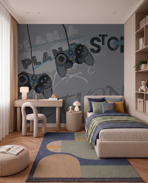 Tapet Tapet pentru copii pentru adolescent cu, Fototapet pentru camera unui adolescent, Fototapet pentru camera unui adolescent, w00829v1 : Uwalls.ro