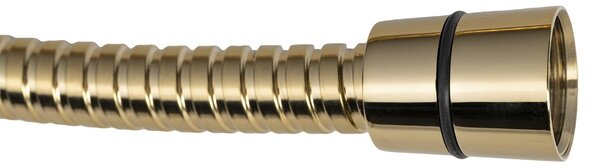 Sapho Furtun de duș metalic Sapho, POWERFLEX, 150 cm, auriu, FLEX150G