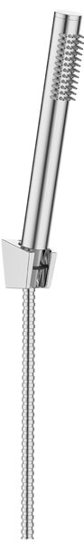 Invena Alonia, set de duș manual, cu 1 funcție, cromat, INV-AU-70-M01-V