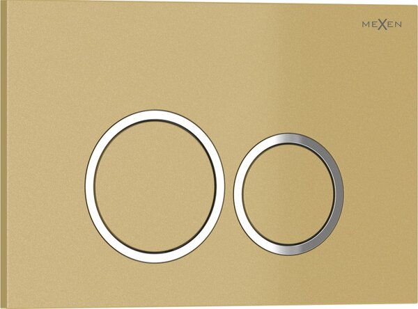 Mexen Tex 01, buton încastrat, auriu, 6101-06