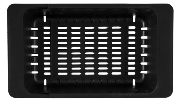 Gamma Coș telescopic pentru chiuvetă Gamma, negru mat, GMA-KOP-BK