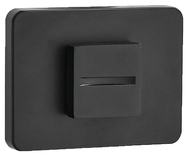 Kuchinox Kuchinox, rozetă mâner pentru încuietoare WC, negru mat, LAV-LK7_903A