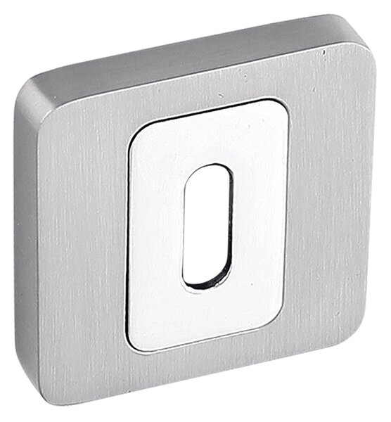 Kuchinox Kuchinox, rozetă mâner cu orificiu pentru inserție cilindrică, crom satinat, LAV-LK4_101S