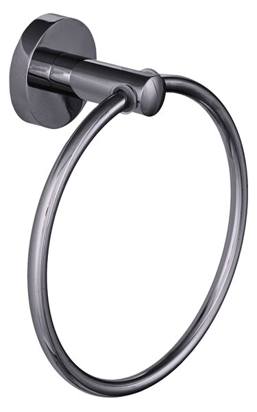 Gamma Roy, suport rotund pentru prosoape, grafit, GMA-UR-ROY-GM
