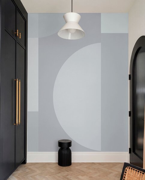 Tapet Minimalism elegant cu geometrie, Fototapet Abstract, w01500v2 : Uwalls.ro