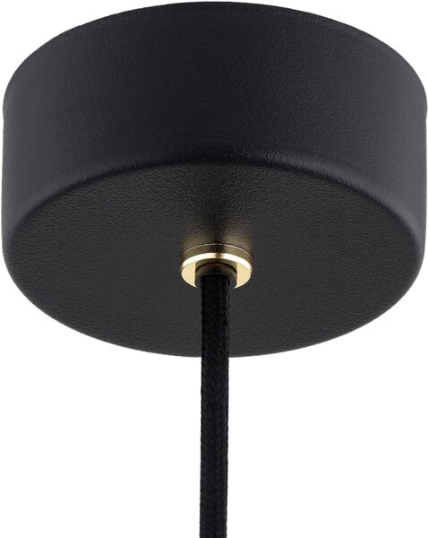 Argon Gomera Plus lampă suspendată 1x5 W negru 4756