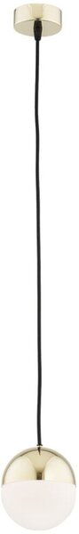 Argon Livia lampă suspendată 1x7 W alb-alamă 4031