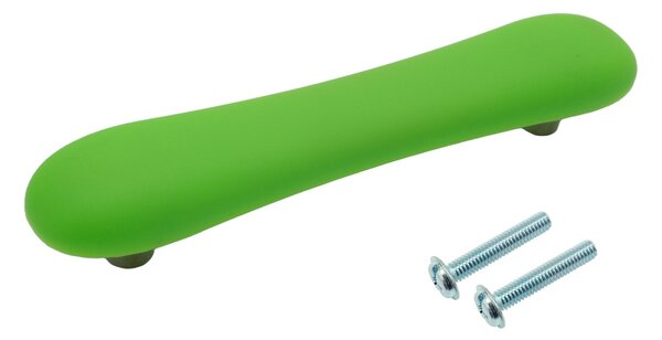 Maner mobilier pentru copii model CN FUXI , 96 mm, finisaj verde | mov | rosu