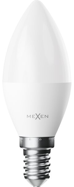 Mexen Nova, Bec LED E14, C37, 5W, lumină caldă - 3000K, 525 lm - L102-E14-0530-01