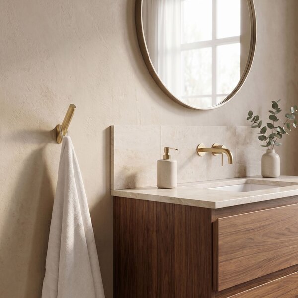Cuier de baie WILL Brush Gold