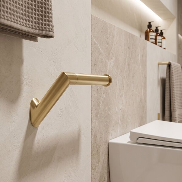 Suport hârtie igienică Will Brush Gold