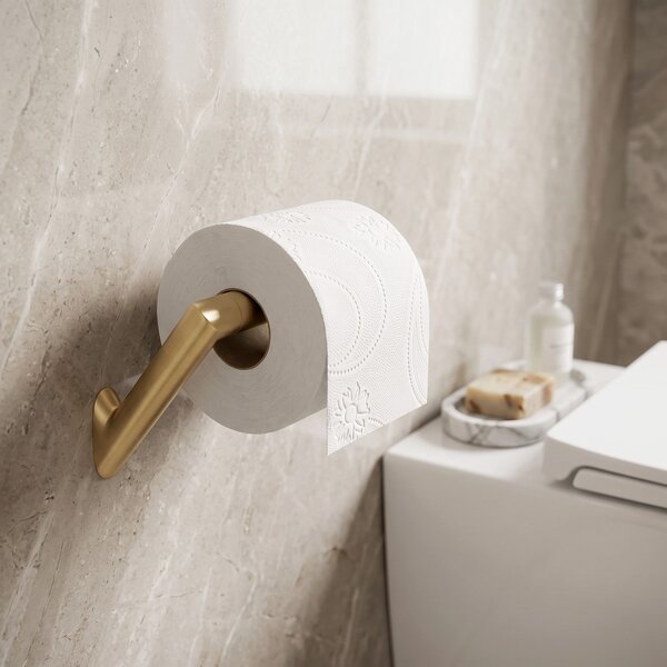 Suport hârtie igienică Will Brush Gold
