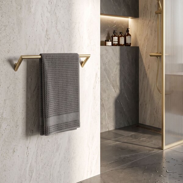 Cuier de baie Will Brush Gold