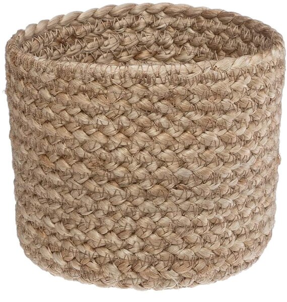 Cosuri rotunde din iuta SEAGRASS set 3 buc, alb