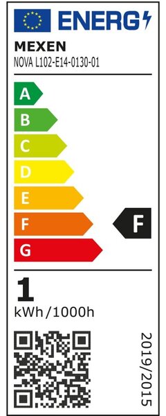 Mexen Nova, Bec LED E27, A95, 25W, Cald - 3000K, 2625 lm - L100-E27-2530-01