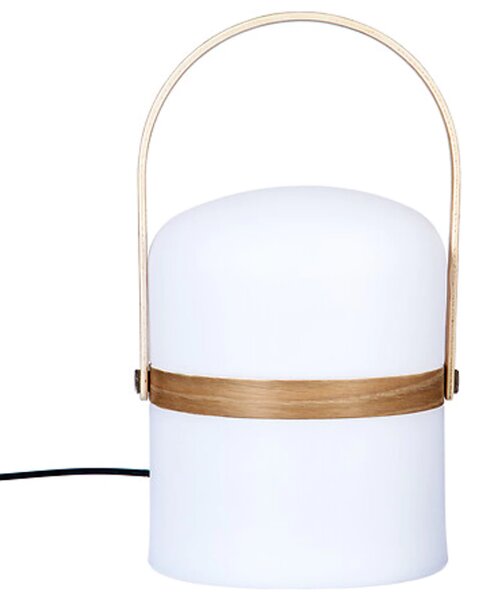 Lampa de exterior cu maner KIARA 26,5 cm, alba