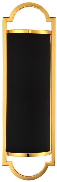 Open Design Libero lampă de perete 2x12 W negru-auriu OR84535