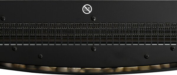 Semineu electric, soba electrica, incalzitor pentru interior cu electricitate, efect de flacara 65x11.4x52 cm, negru HOMCOM | Aosom RO