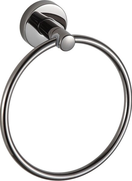 Mexen Remo, suport inelar pentru prosoape, crom negru, 7050732-73