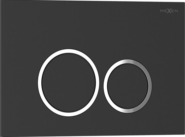 Mexen Tex 01, buton încastrat, negru mat, 6101-02