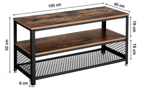 Comoda Vasagle, 100x40x52cm