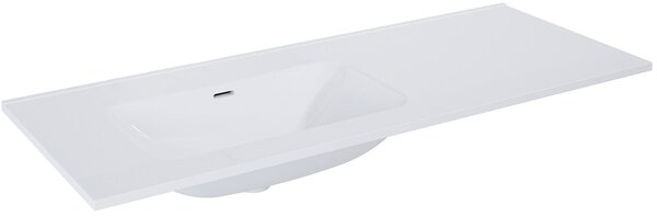 Elita Skappa lavoar 121x46.4 cm dreptunghiular mobilier-cu blat alb luciu RE041201168060