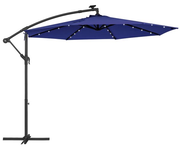 Umbrela de soare, Songmics, 300 cm, UPF 50+, Albastru
