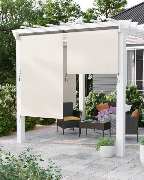 Copertina verticala, Songmics, 1.6m x 2.5m, Bej