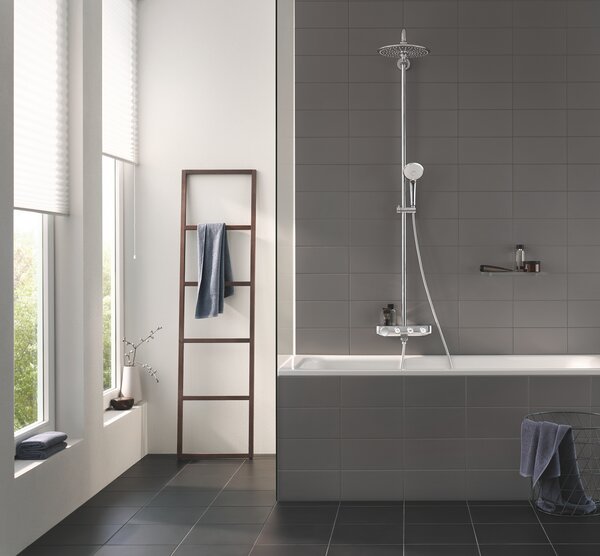 Grohe Euphoria set de duș perete cu termostat cu duș de ploaie StarLight Chrome 26510000