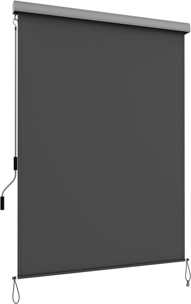 Copertina verticala, Songmics, 140 x 250 cm, Gri
