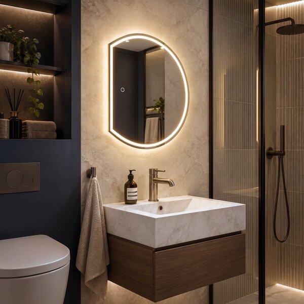 Oglindă de perete LED YH-BL-2 54x60cm
